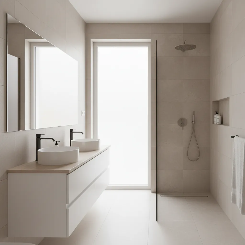 Diseño de interiores para baños pequeños