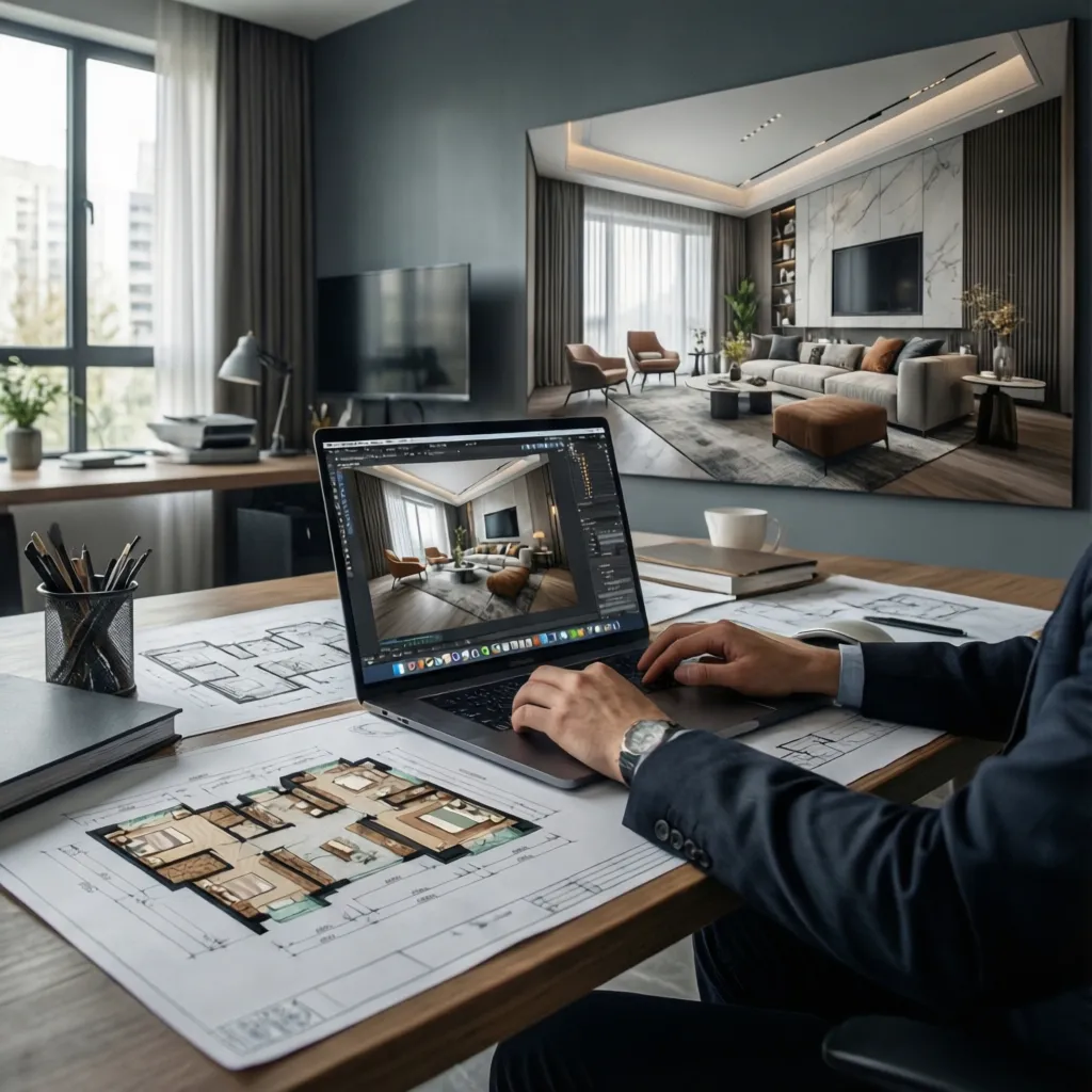 Diseño de interiores: qué carrera es y cómo estudiarla