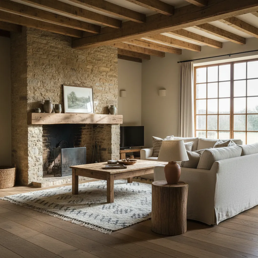 Diseño de interiores de casas rurales