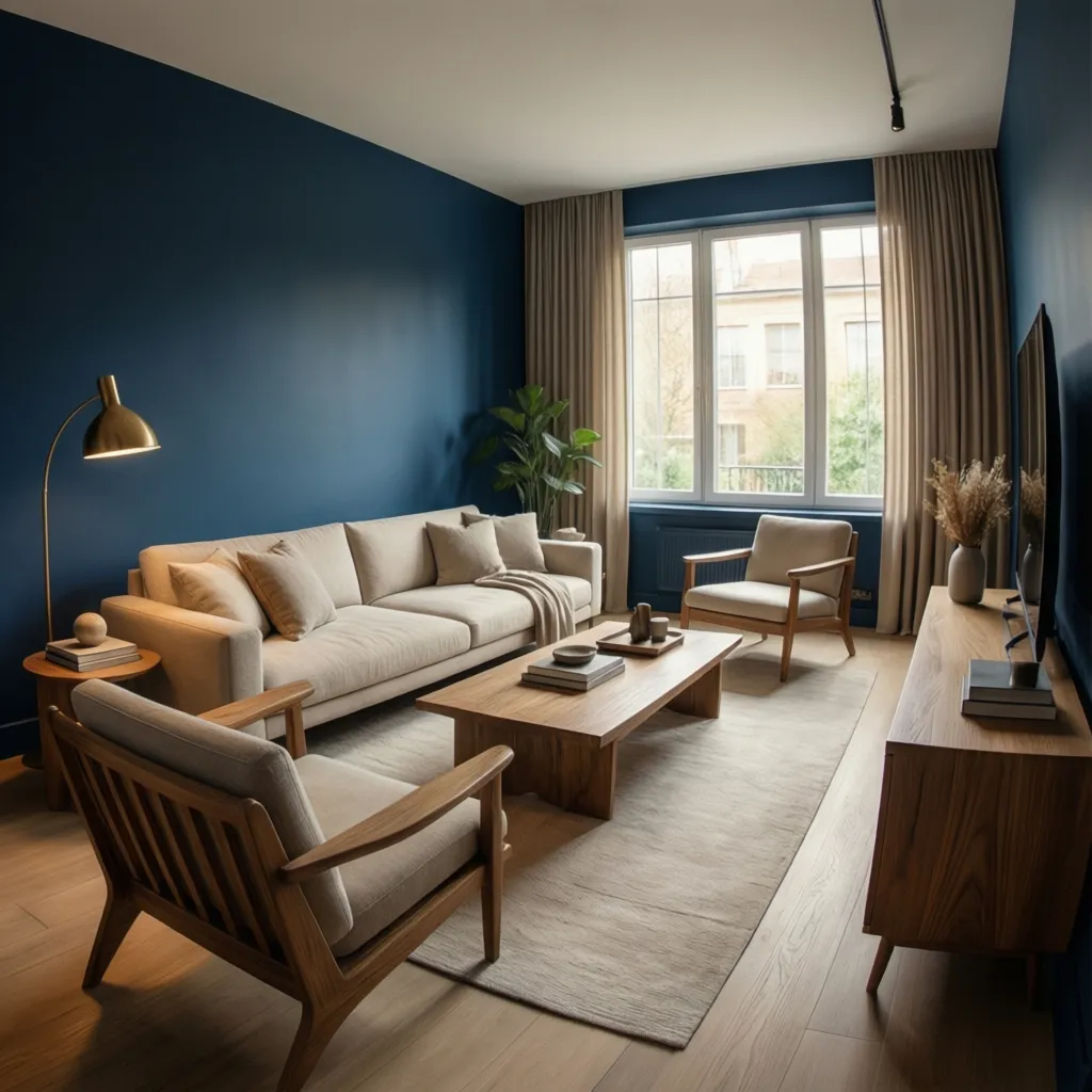 Diseño de interiores color azul: ideas y errores