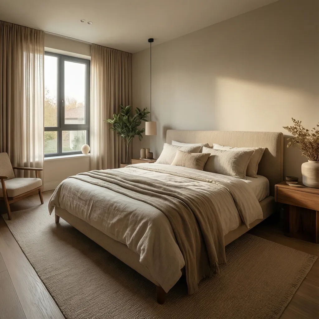 Diseño de interiores para dormitorios en casa