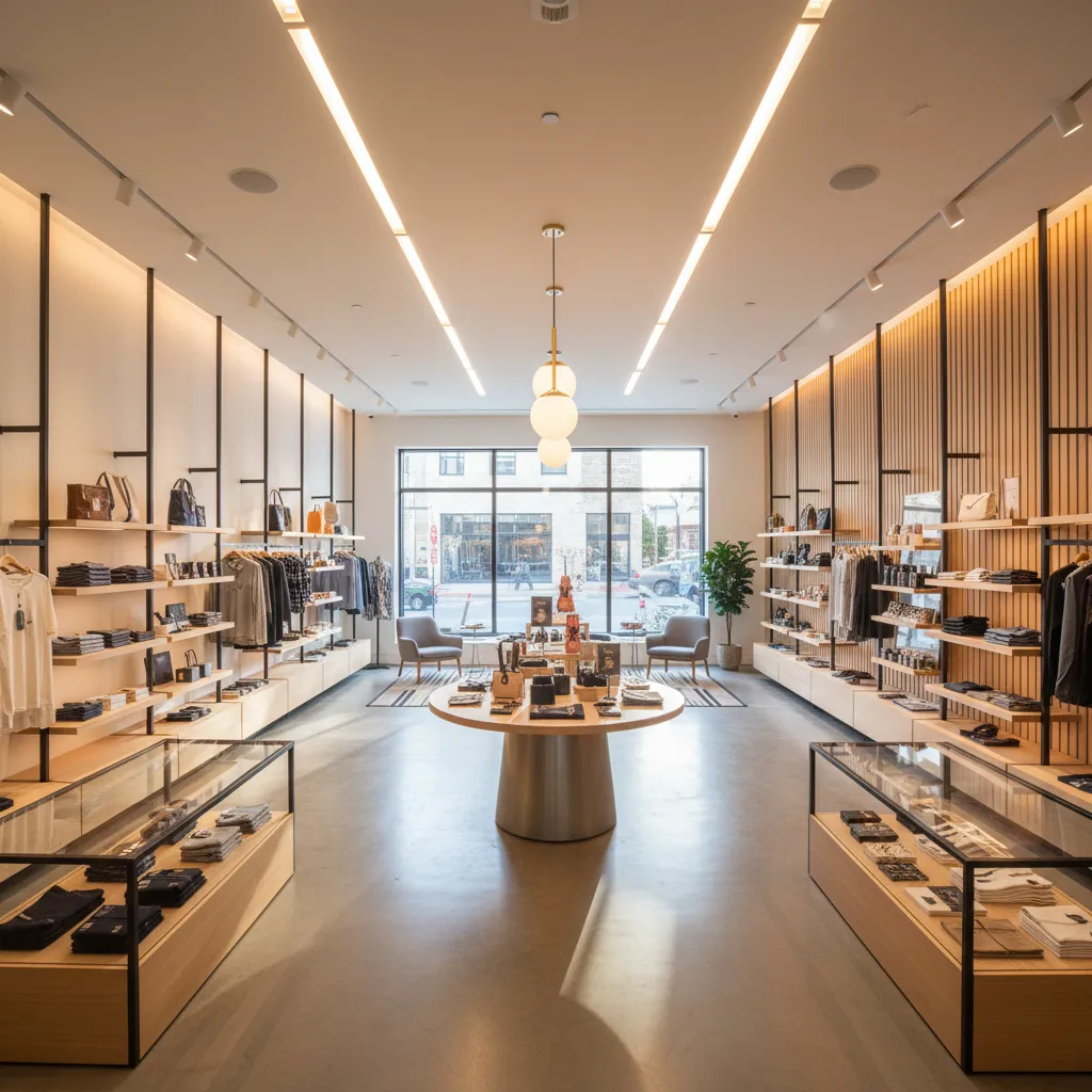 Diseño de interiores en espacios comerciales