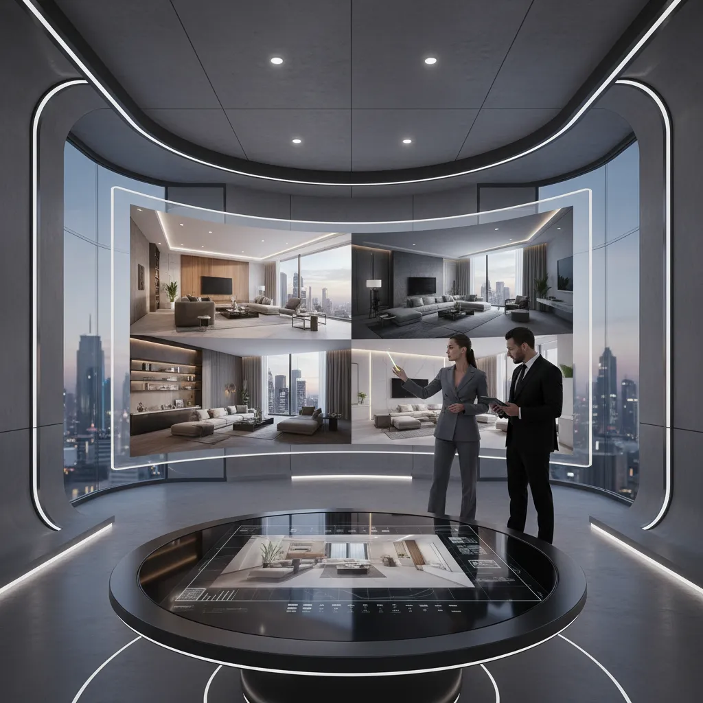 Proceso de generación de diseño interior asistido por inteligencia artificial