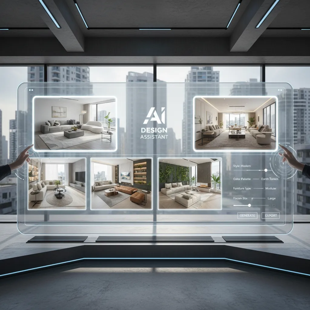 Generación automática de diseño de interiores usando inteligencia artificial