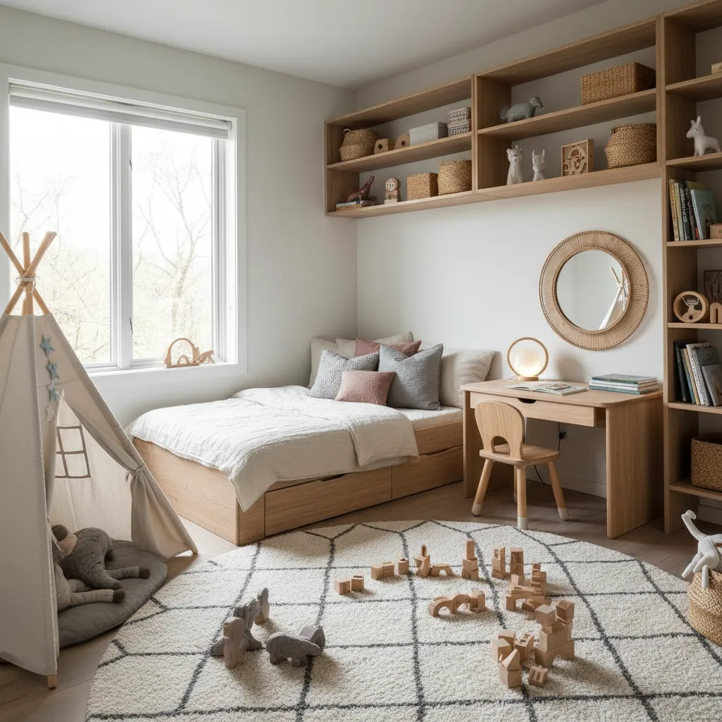 Diseño de interiores para niños: medidas clave