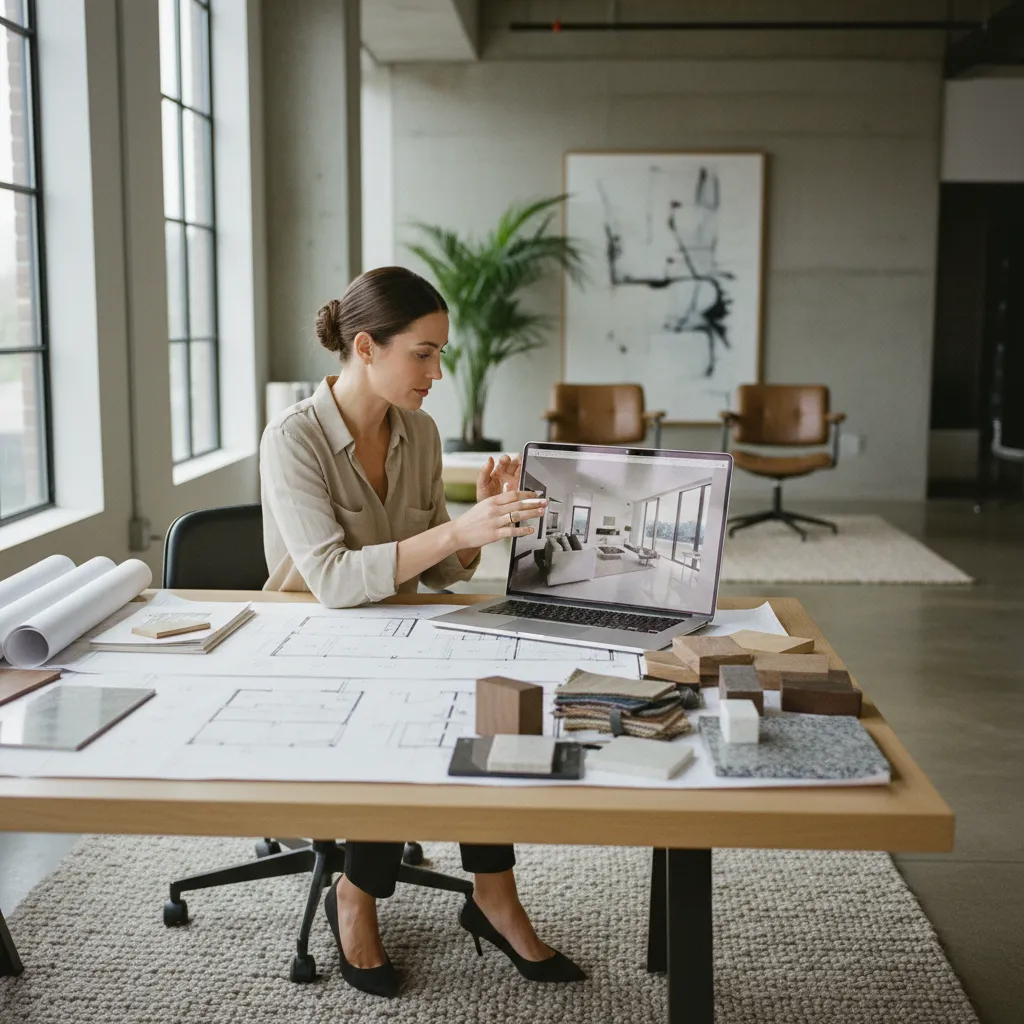 Qué se hace en diseño de interiores realmente