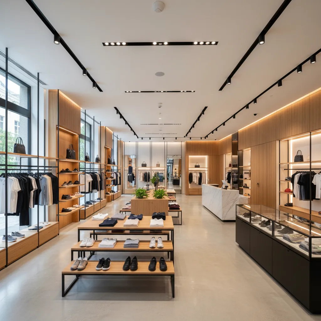 Diseño de interiores para tiendas comerciales