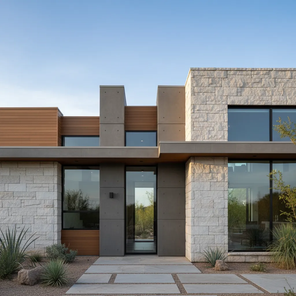 Diseño de muros exteriores de casas: ideas y claves