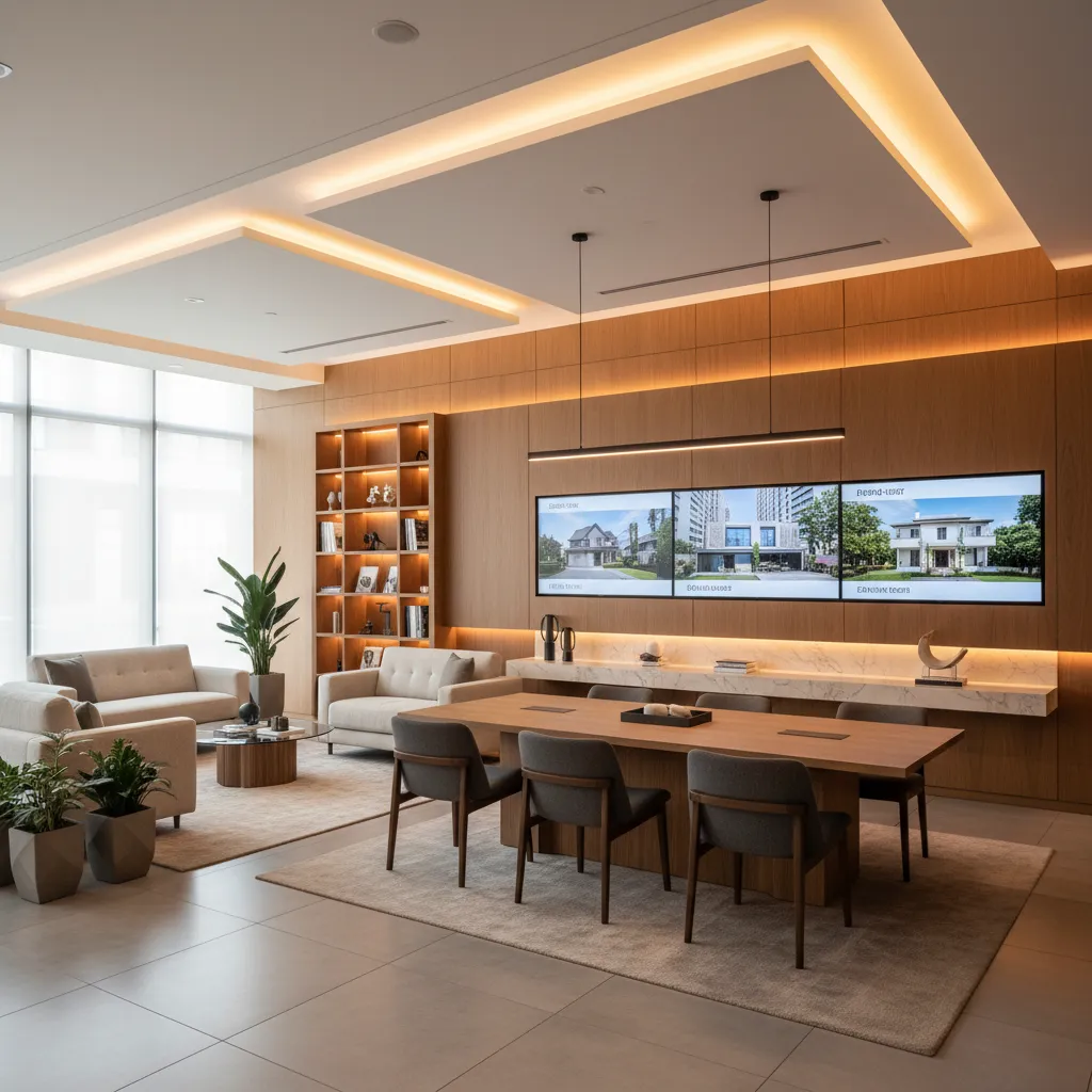 Diseños de interior oficinas inmobiliarias que sí convierten