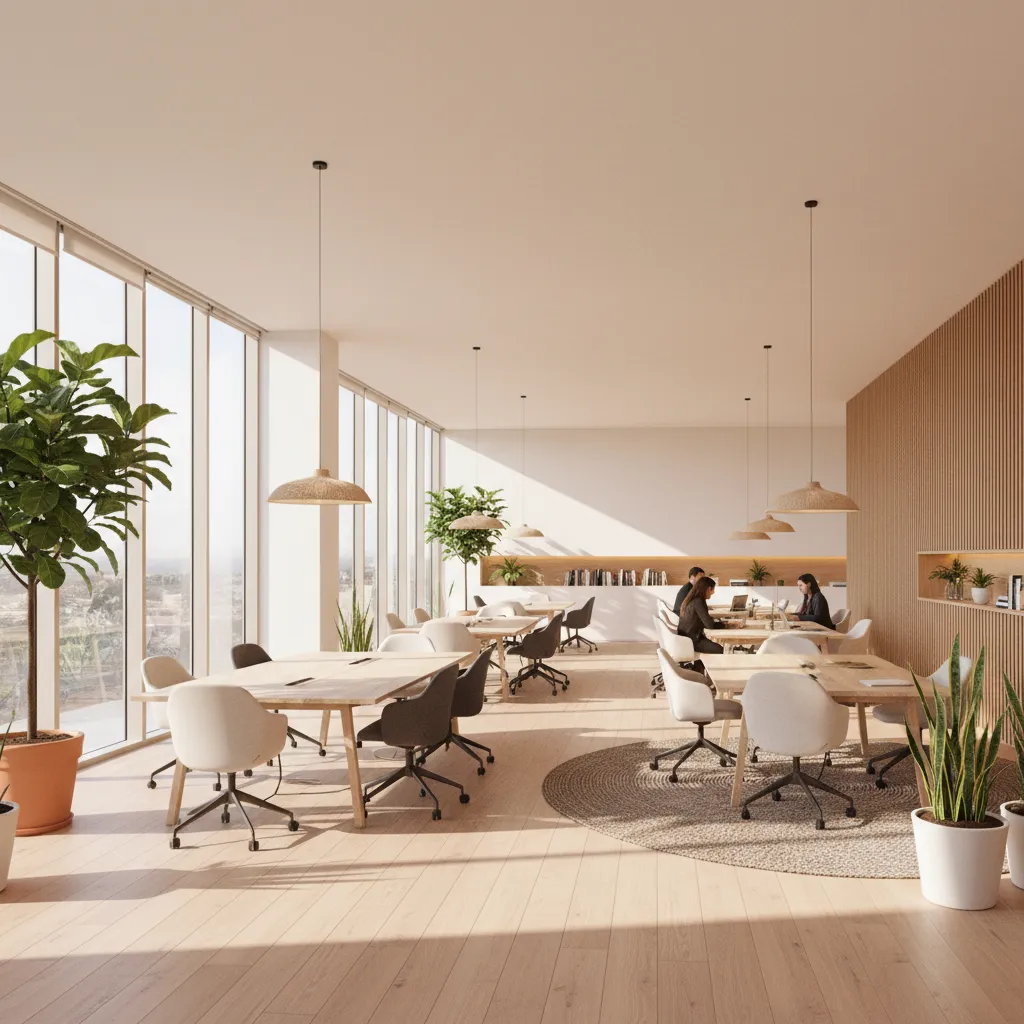 Diseño de interiores de oficina en Málaga
