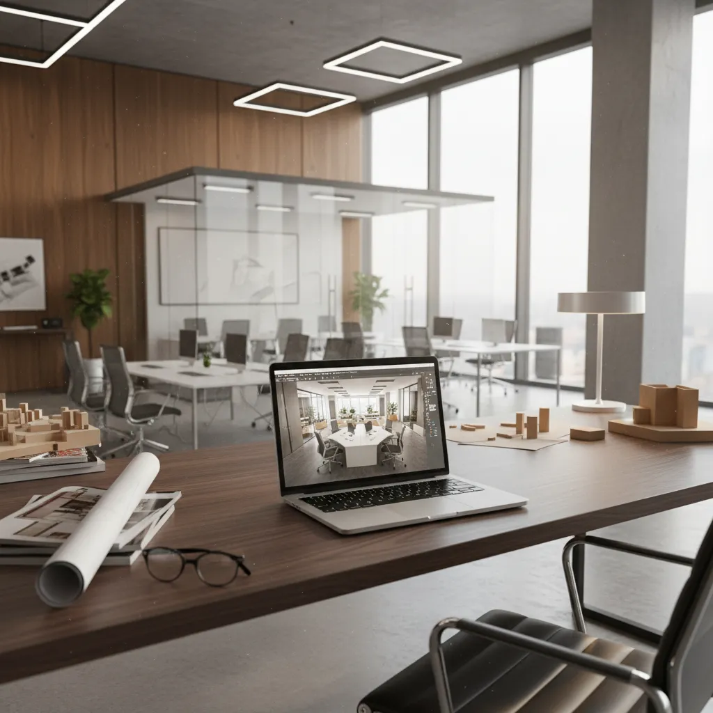 Diseño de espacios interiores online para oficinas