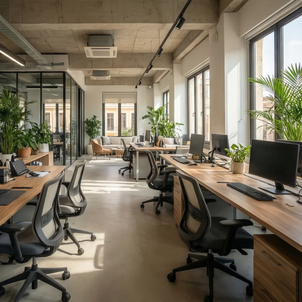 Diseño de interiores para oficinas en Málaga