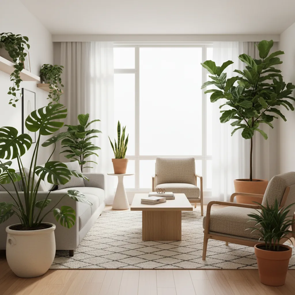 Diseño con plantas de interior: guía práctica