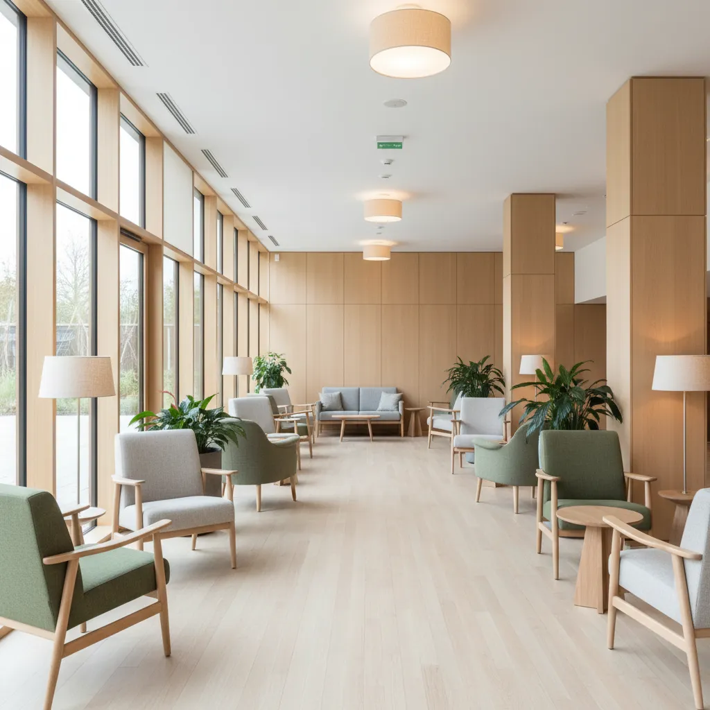 Diseño interior de residencias geriátricas