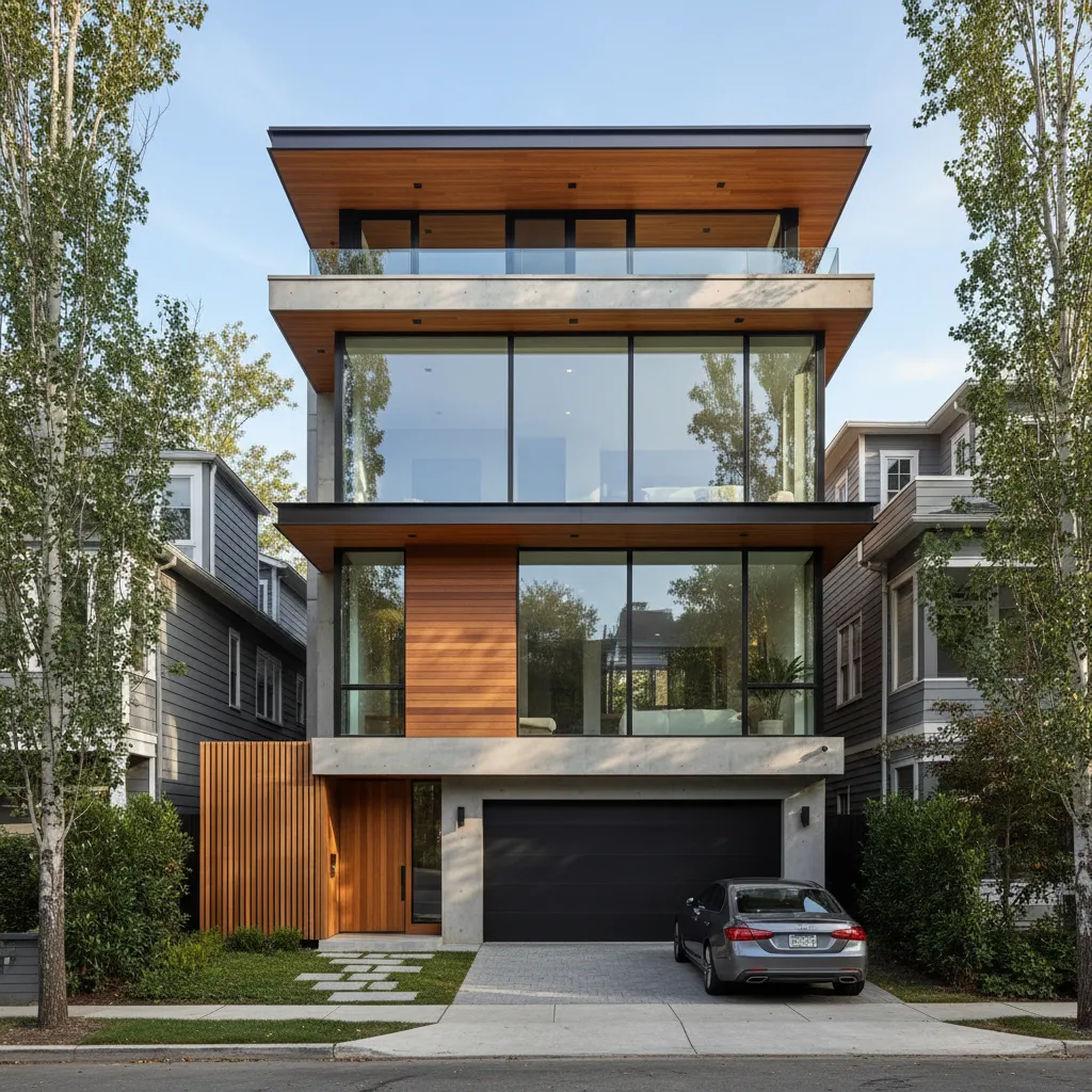 Diseños de casas de 3 pisos: ideas funcionales y modernas