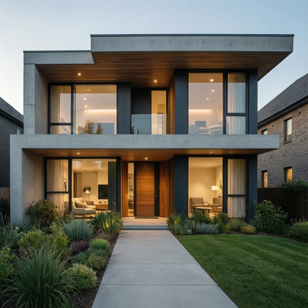 Diseños de casa enfrente: ideas modernas para fachadas