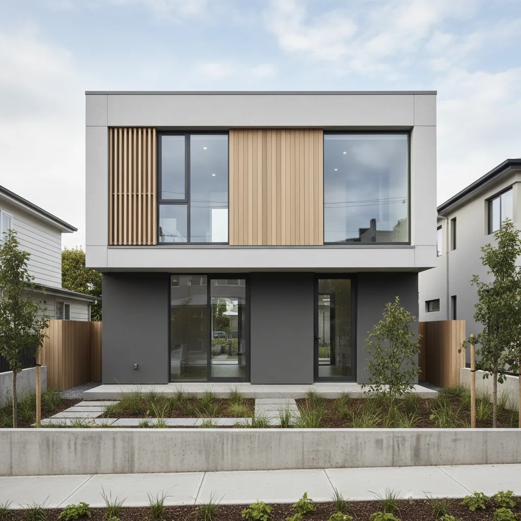 Diseños de casas de 2 plantas económicas que sí funcionan