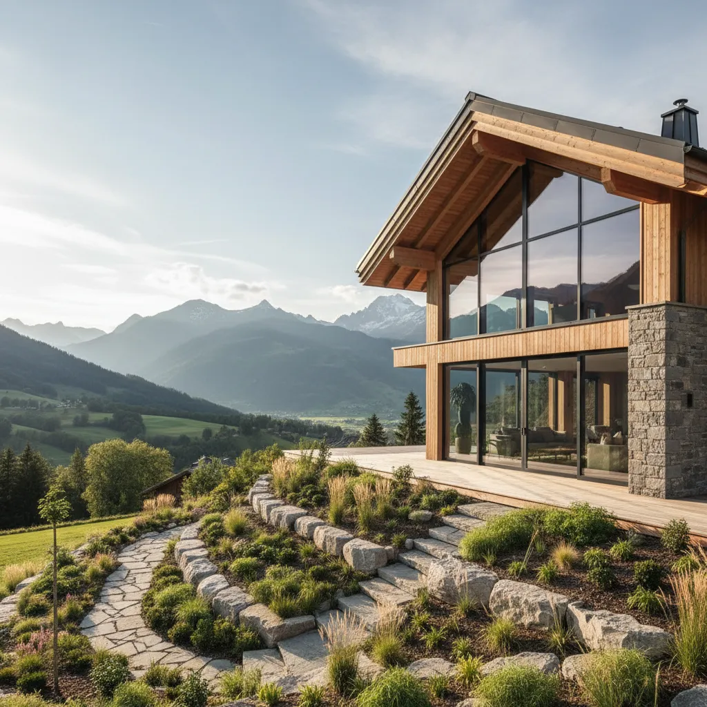 Diseños de casas tipo chalet: ideas modernas y funcionales