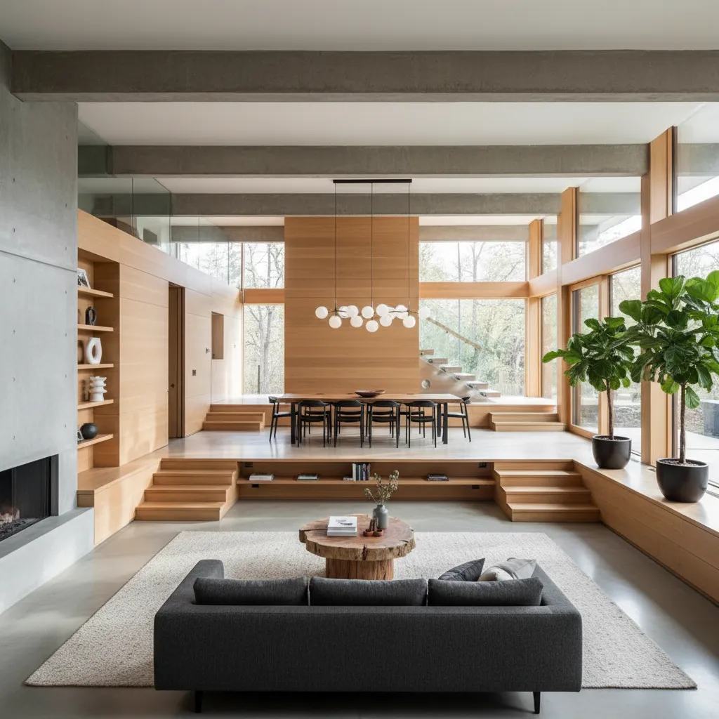 Diseños de casas distintas alturas que aprovechan el espacio