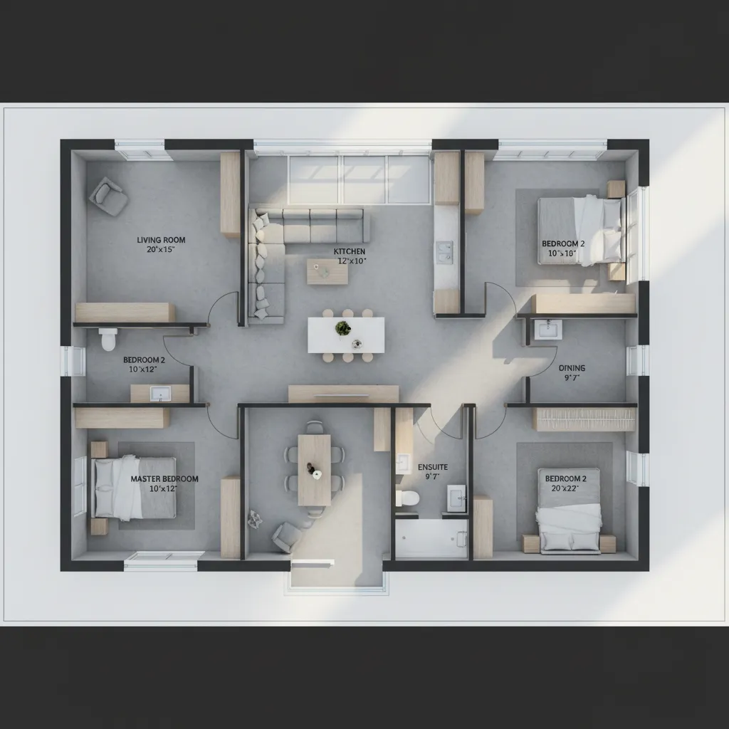 Diseños de casas con medidas: guía práctica 2026