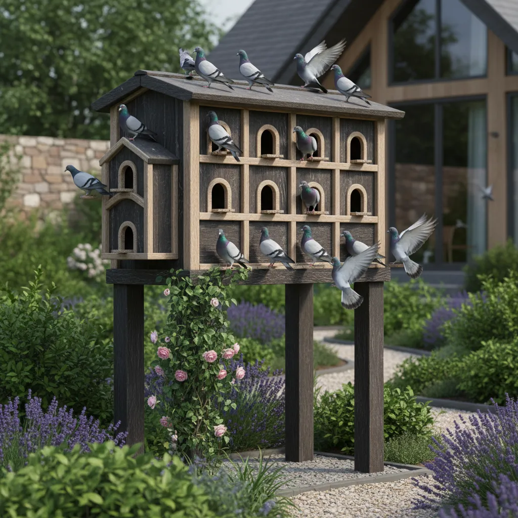 Diseños de casas para palomas que funcionan de verdad