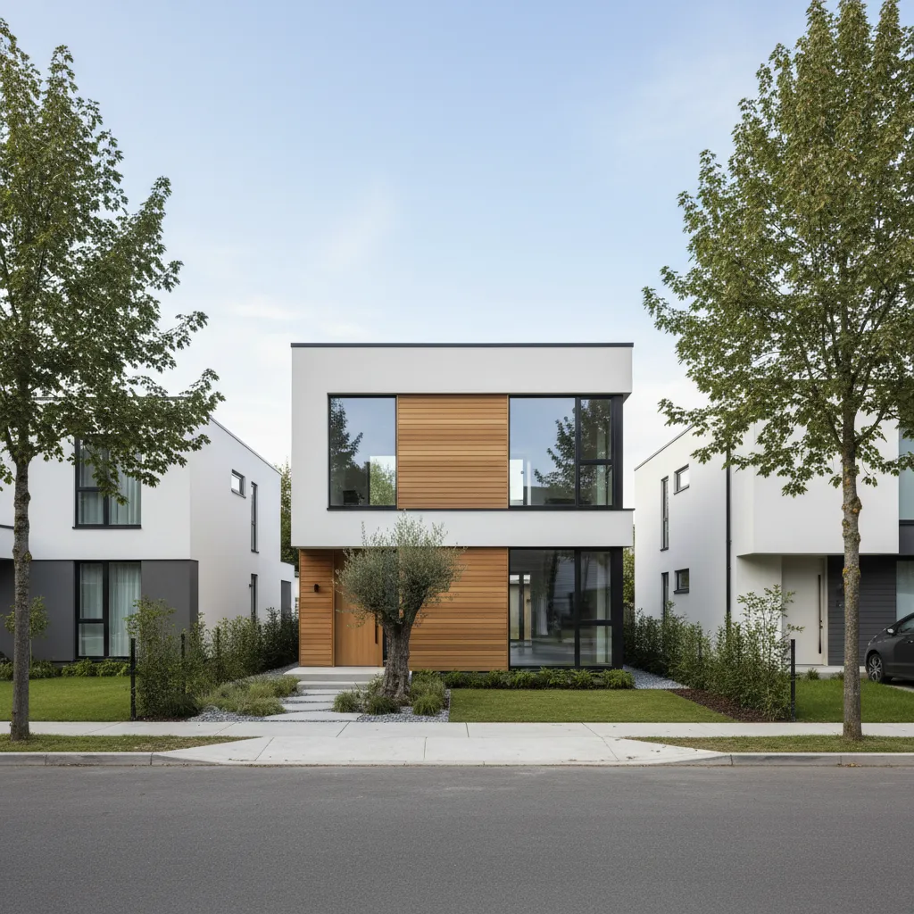 Diseños de casas sencillas de dos pisos