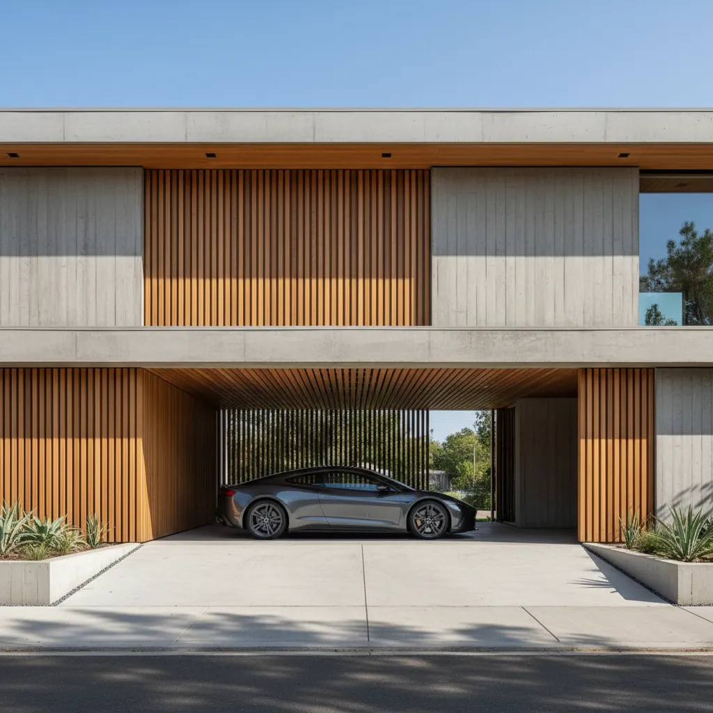 Diseños de cocheras para casas: ideas funcionales