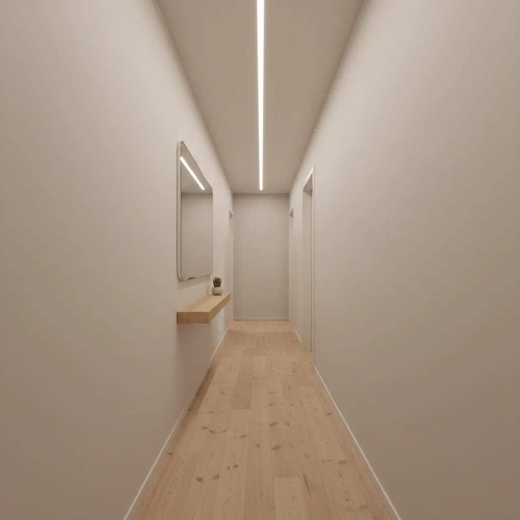 Diseños de corredores para casas pequeñas que sí funcionan