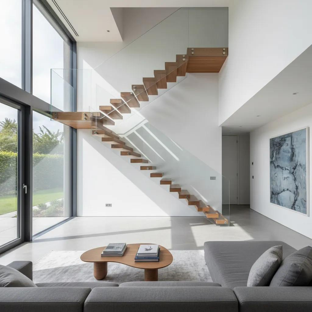 Diseños de escaleras interiores para casas modernas