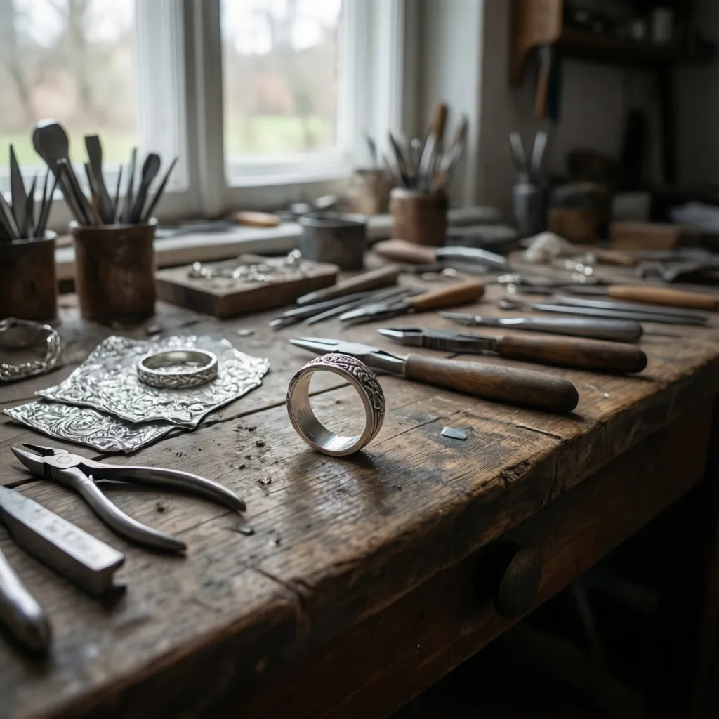 Cómo hacer diseños de plata en casa