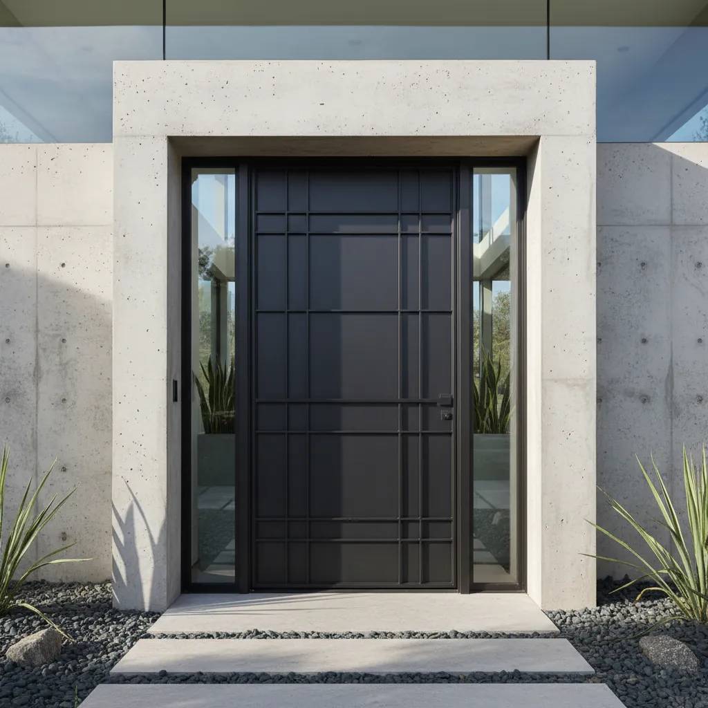 Diseños de puertas de herrería para casa que combinan seguridad y estilo