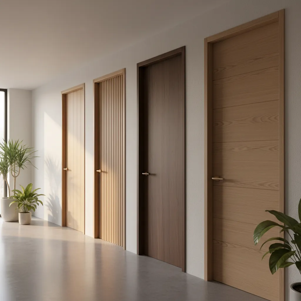Diseños de puertas de madera para interiores
