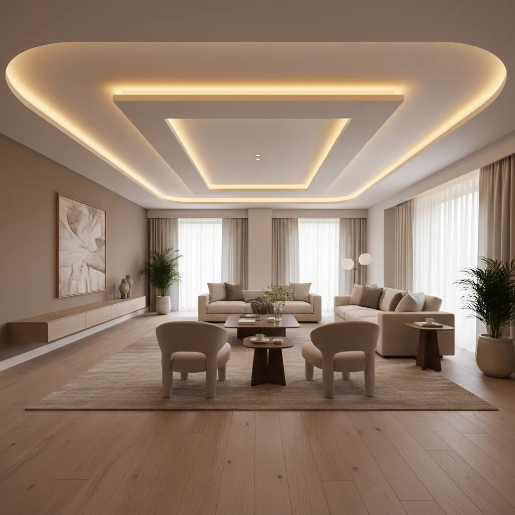 Diseños de techos de yeso para casas modernas