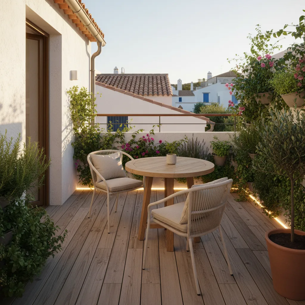 Diseños de terrazas de casas pequeñas que sí funcionan