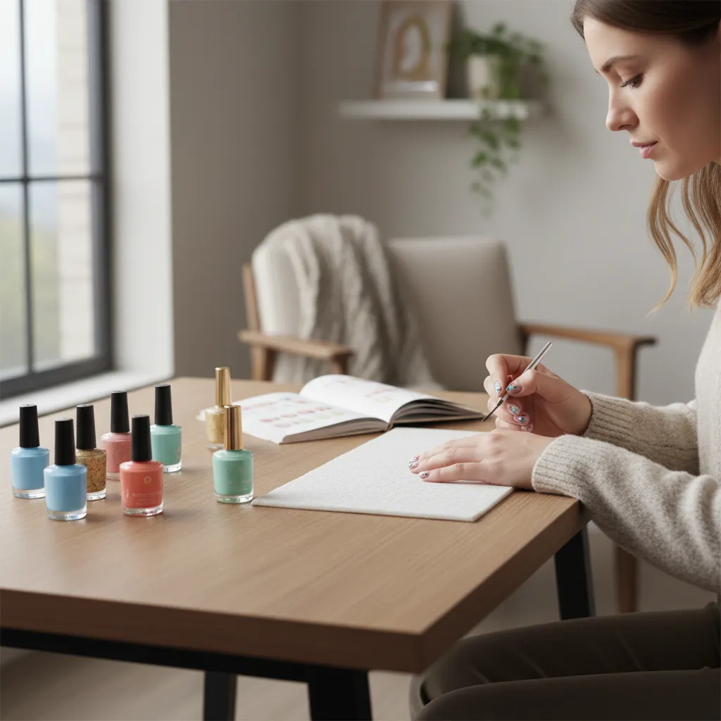 Cómo hacer diseños de uñas en casa paso a paso