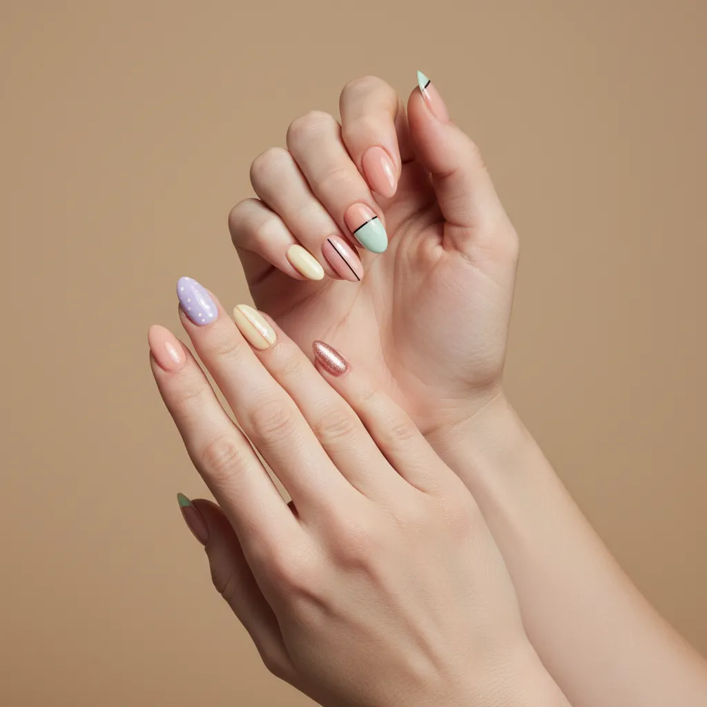 Diseños de uñas sencillos para hacer en casa