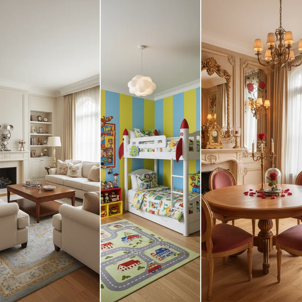 How to Choose the Perfect Disney Theme for Each Room in Your Home