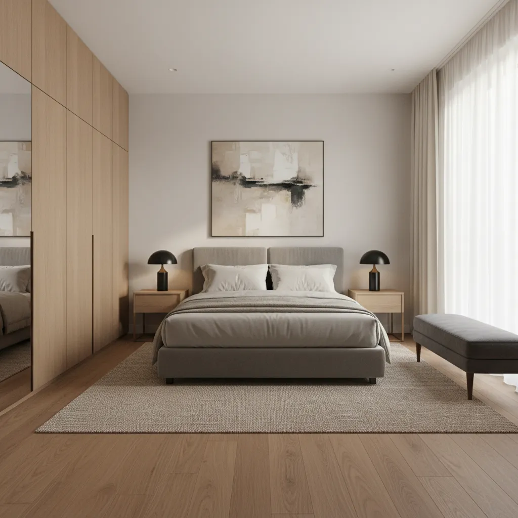 Distribución de dormitorios en diseño de interiores