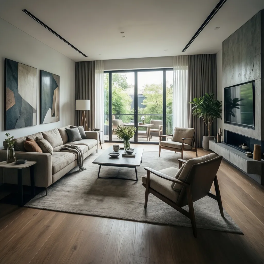 Distribución de salón: diseño de interiores práctico