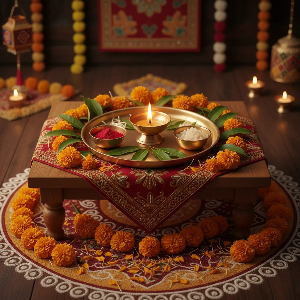 5 Diwali Pooja Thali Decoration Ideas for a Beautiful Festival Setup