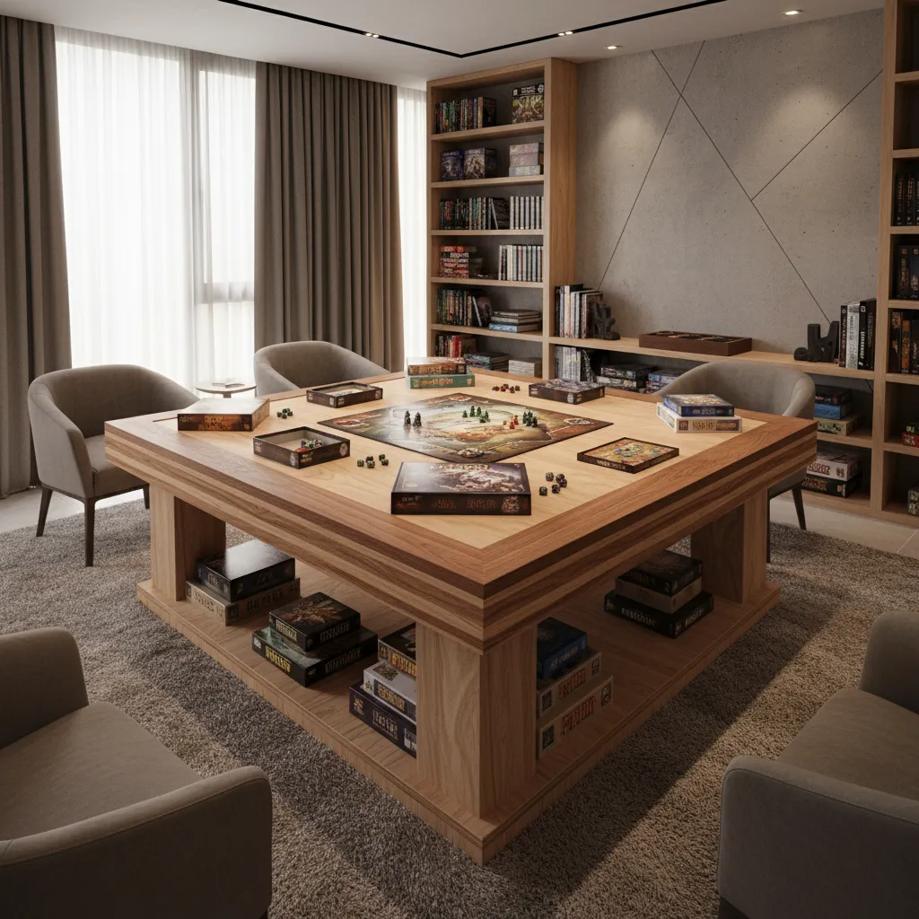 Best Materials for a DIY Board Game Table: Wood, Plywood, or MDF?