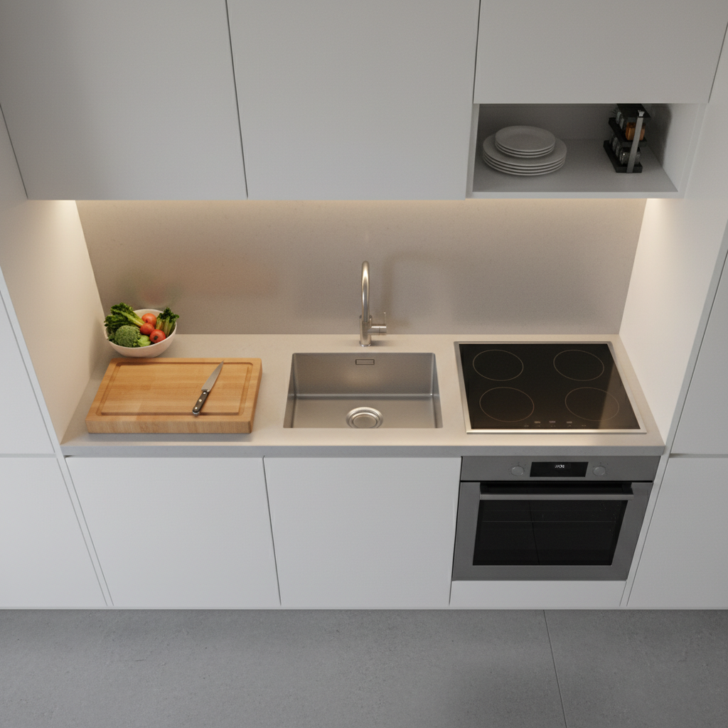 Small Kitchen Feel Cramped? DIY Kitchen Counter Ideas