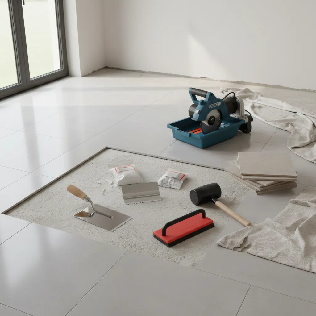 DIY Floor Tile Replacement Tools and Materials Guide