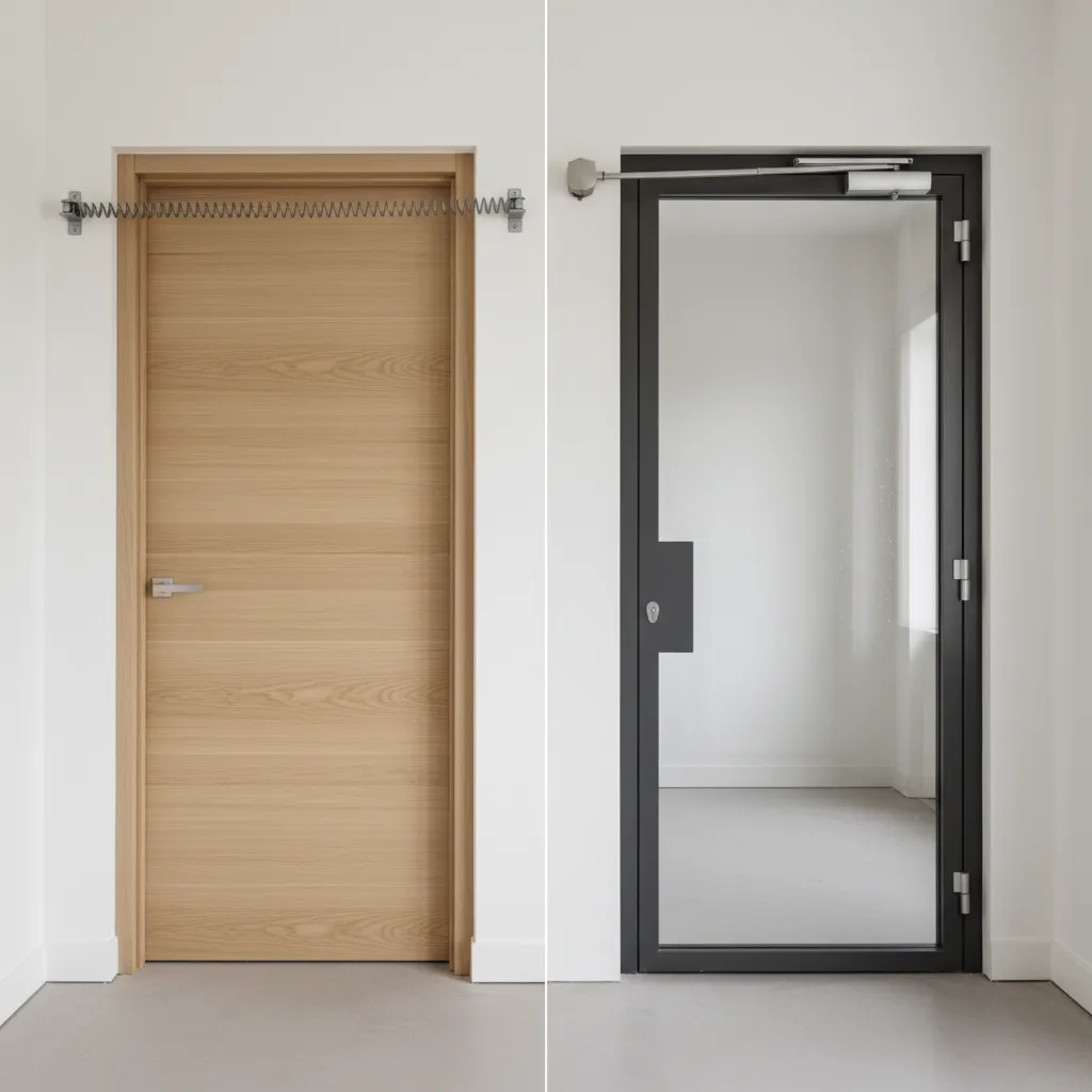 DIY vs Commercial Door Closers: 6 Key Differences