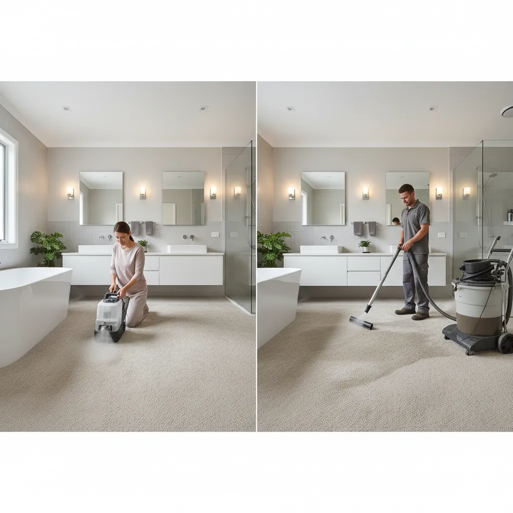 DIY vs Professional Bathroom Carpet Cleaning Which Option Works Best