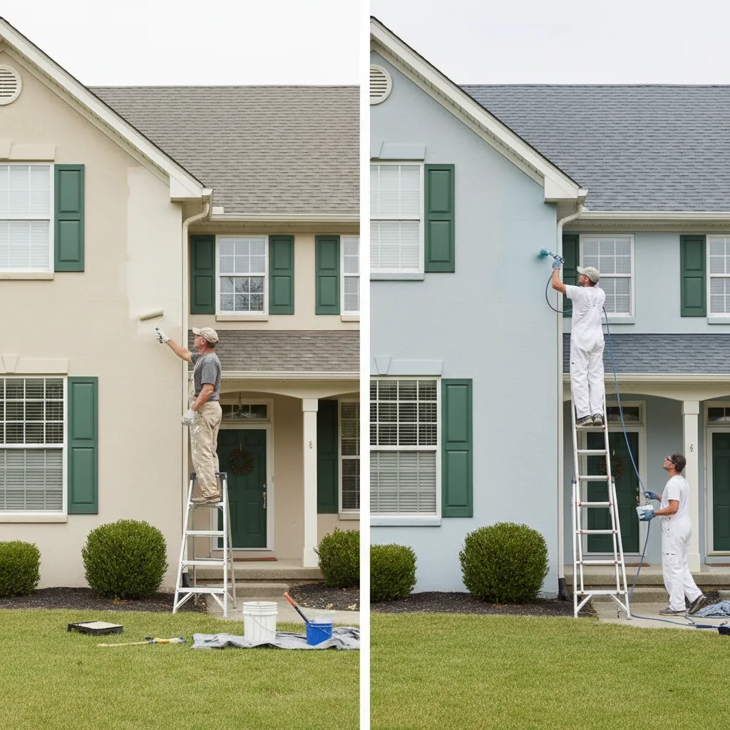 DIY vs Professional Painting Cost for a 2400 Sq Ft House