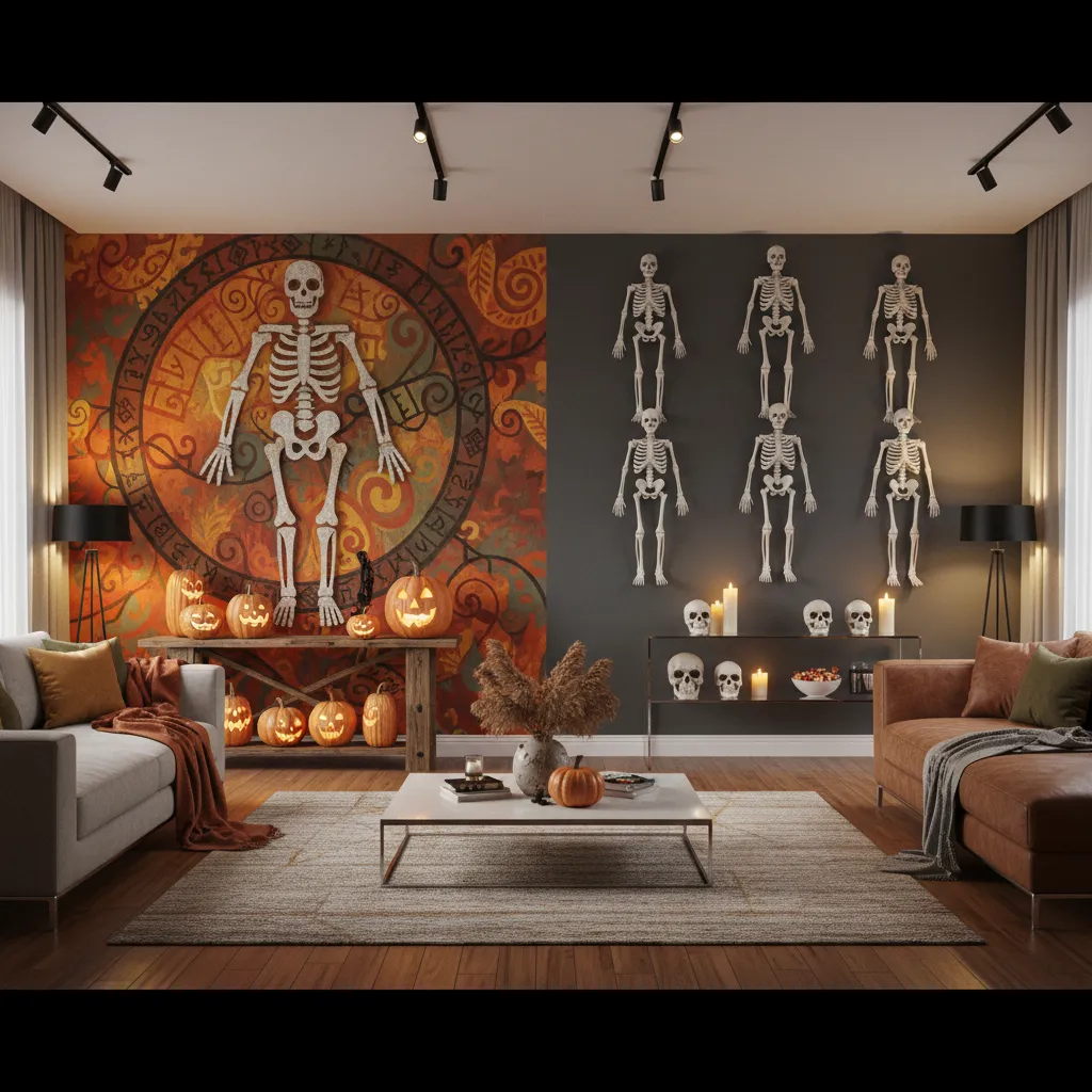 DIY vs Store Bought Skeleton Wall Decor Which Halloween Style Works Best