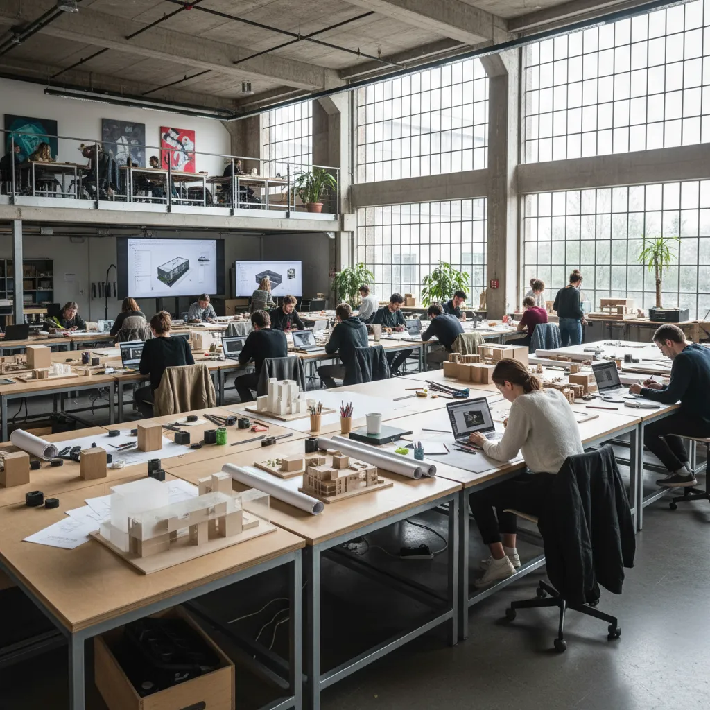 Doble grado arquitectura y diseño de interiores en Europa