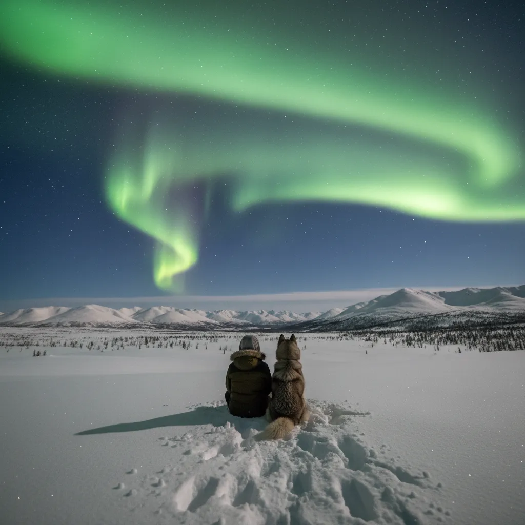 Can Dogs See the Northern Lights Compared to Humans