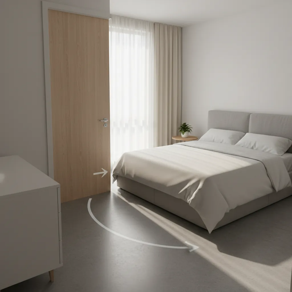 How to Fix Door Clearance Problems in Small Rooms